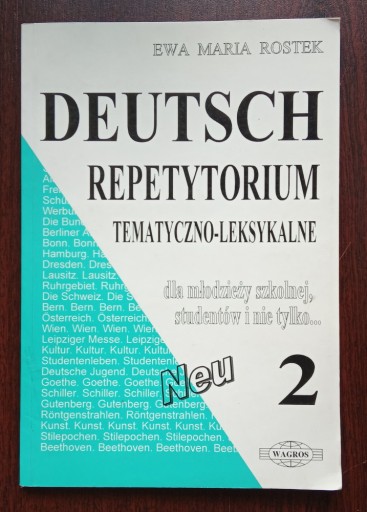 Zdjęcie oferty: Deutsch, repetytorium 2 neu, Rostek