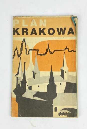 Zdjęcie oferty: Plan Krakowa 1973 r.