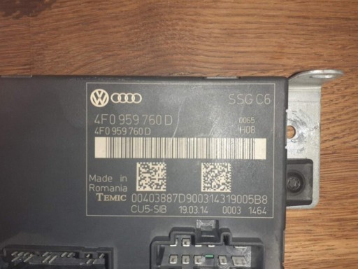 Zdjęcie oferty: Moduł,sterwonik pamięci fotel audi q7 4l,lift