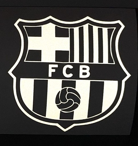 Zdjęcie oferty: Naklejka FC Barcelona 13x13 ODBLASKOWA