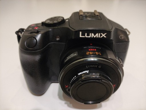 Zdjęcie oferty: Lumix G6, obiektyw 14-42 pancake +dodatki