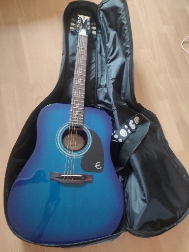 Zdjęcie oferty: Gitara Epiphone Pro-1 TL, pokrowiec, podnóżek 