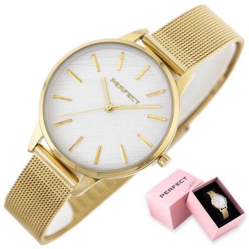 Zdjęcie oferty: Zegarek damski Perfect Złoty bransoleta NA PREZENT