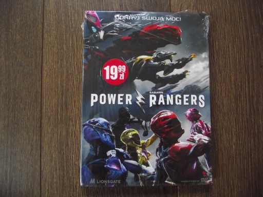 Zdjęcie oferty: POWER RANGERS, film (DVD), nowy w folii