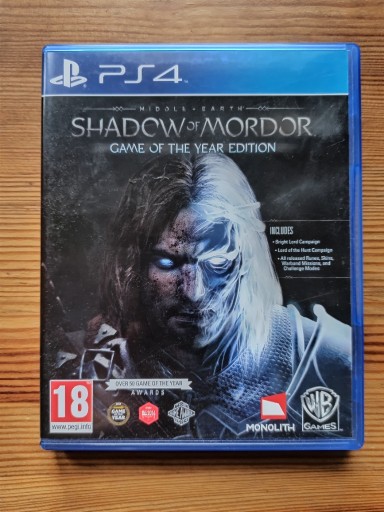 Zdjęcie oferty:  Shadow of Mordor PS4 używana 