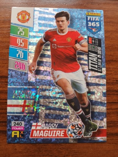 Zdjęcie oferty: PANINI FIFA 365 2022 MAGUIRE TITAN NR 240