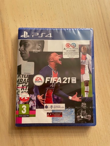 Zdjęcie oferty: Gra Fifa 21 PS4 + PS5 NOWA wersja polska PL 