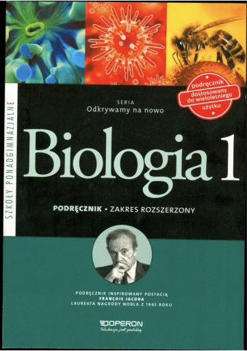 Zdjęcie oferty: Biologia 1. Odkrywamy na nowo. Rozszerzony  
