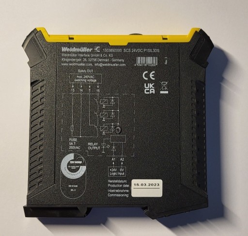 Zdjęcie oferty: Przekaźnik bezpieczeństwa SCS P1SIL3DS 24VDC