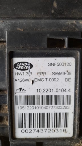 Zdjęcie oferty: Land Rover mechanizm hamulca SNF500120