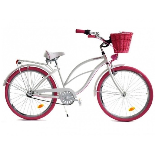 Zdjęcie oferty: Rower Dallas Bike Cruiser k 26 " biały, jak nowy