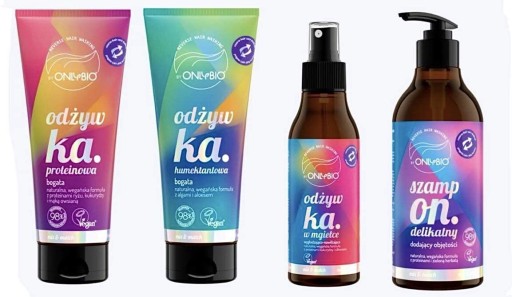 Zdjęcie oferty: Zestaw OnlyBio szampon + odżywki
