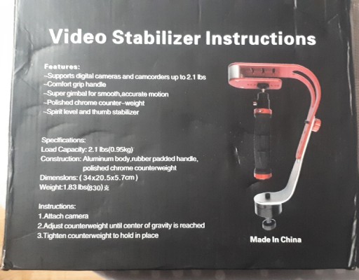 Zdjęcie oferty: Wideo stabilizator gimbal