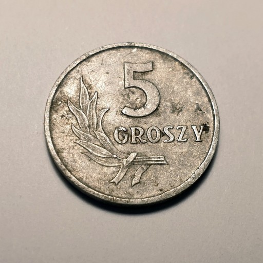 Zdjęcie oferty: Polska - Moneta 5 gr 1958