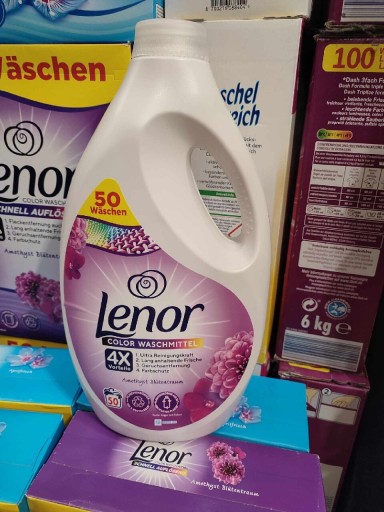 Zdjęcie oferty: Niemiecki żel do prania Lenor kolor 2w1 50 pran 