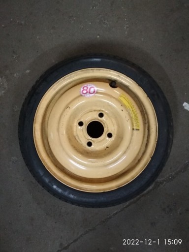 Zdjęcie oferty: Koło dojazdowe dojazdówka R14 4x100 Honda Jazz