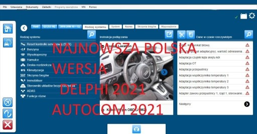 Zdjęcie oferty: Delphi 2021 LINK Autocom Najnowsza Polska Wersja 