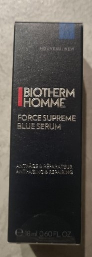 Zdjęcie oferty: Biotherm homme force supreme blue serum 18 ml nowe