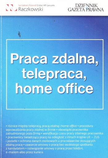 Zdjęcie oferty: PRACA ZDALNA, TELEPRACA, HOME OFFICE,Warszawa 2020