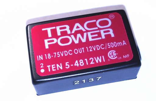 Zdjęcie oferty: TRACO Przetwornica izolowana DC/DC 5W 12VDC 0,5A