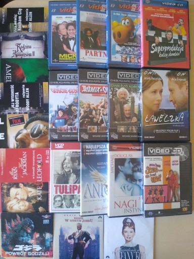 Zdjęcie oferty: Zestaw 21 filmów VCD