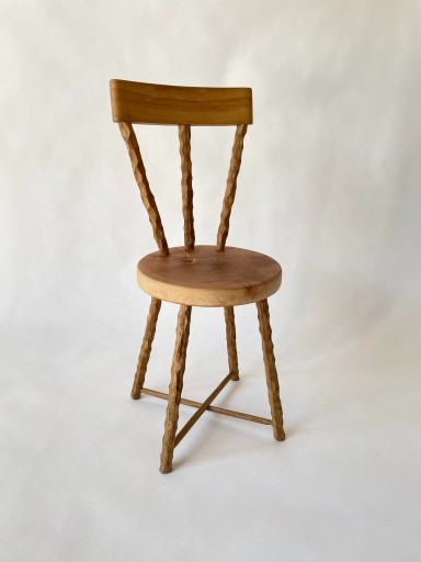 Zdjęcie oferty: Krzesełko drewniane, dąb, ręcznie wykonane, dzieck