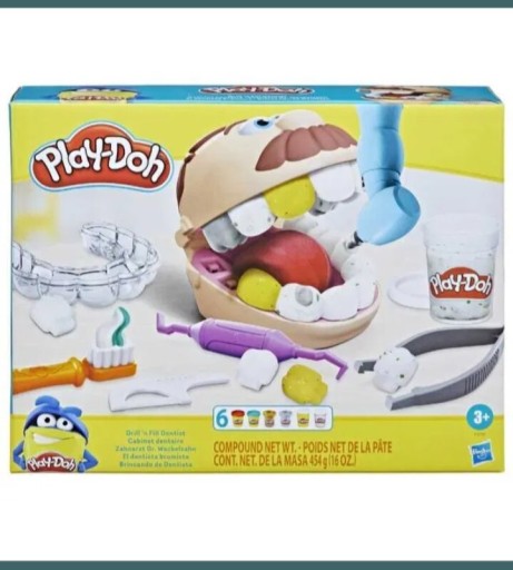 Zdjęcie oferty: Play-Doh Ciastolina Dentysta 454 g F1259