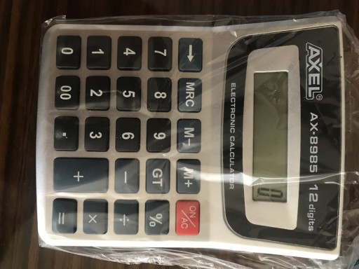 Zdjęcie oferty: Kalkulator biurowy Axel 12-cyfrowy AX-8985