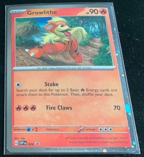 Zdjęcie oferty: Karta Pokemon TCG Growlithe (SVP 024) PROMO