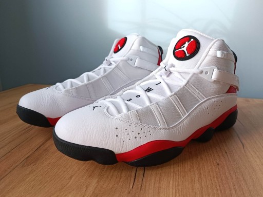 Zdjęcie oferty: Air Jordan 6 Rings White/Red/Black r. 49,5 (33 cm)