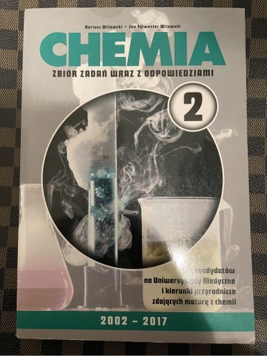 Zdjęcie oferty: Chemia 2 Zbiór zadań wraz z odpowiedziami