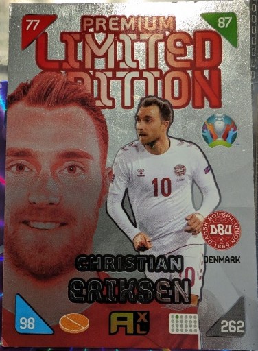 Zdjęcie oferty: Euro2020 Limited Edition Premium Christian Eriksen
