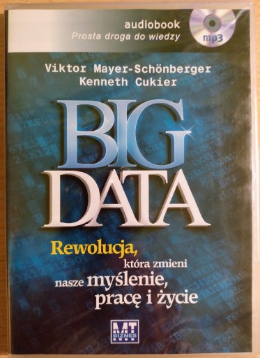 Zdjęcie oferty: BIG DATA Viktor Mayer-Schonberger Audiobook CD MP3