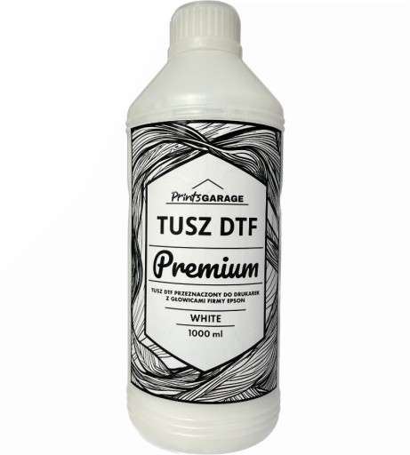 Zdjęcie oferty: Tusz DTF White Premium Oeko-Tex - Prints Garage