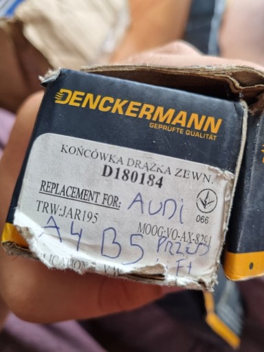 Zdjęcie oferty: Drążek kierowniczy D180184 Audi A4 B5