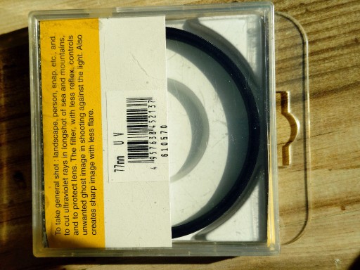 Zdjęcie oferty: Filtr UV Haze Marumi 77mm