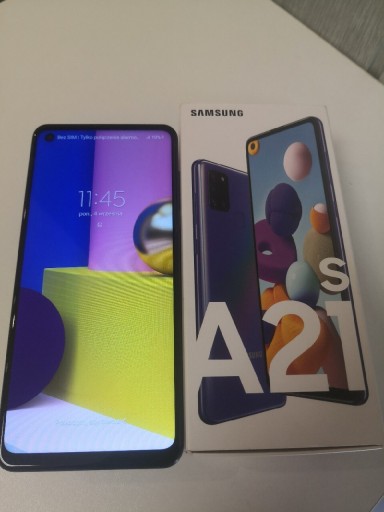 Zdjęcie oferty: Samsung Galaxy A21s, komplet