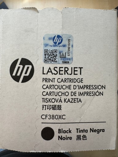 Zdjęcie oferty: Toner HP CF380XC 4400 stron czarny NOWY ORYGINALNY