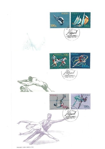 Zdjęcie oferty: FDC Fi 3110-3115  1990 r.     F757