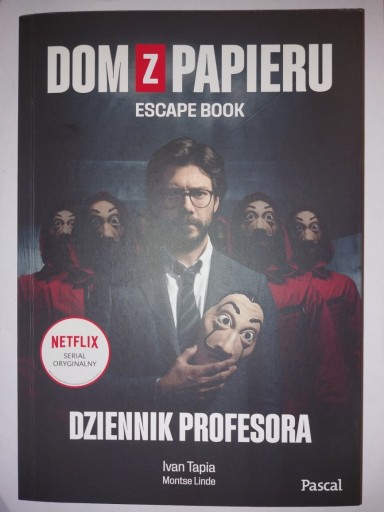 Zdjęcie oferty: Dom z papieru. Escape Book. Dziennik Profesora