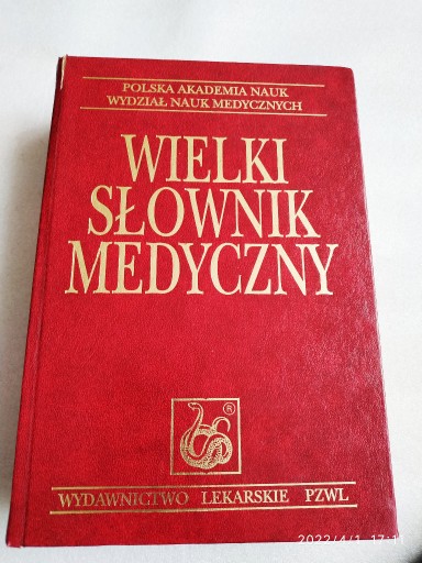 Zdjęcie oferty: Wielki słownik medyczny