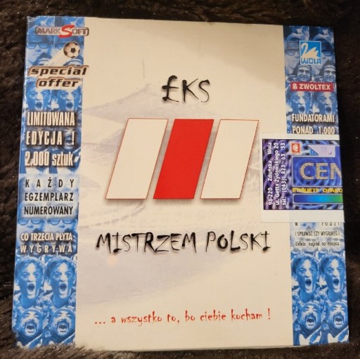 Zdjęcie oferty: ICH TROJE - ŁKS mistrzem Polski CD rarytas!