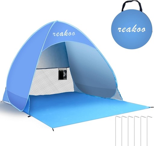 Zdjęcie oferty: Namiot plażowy, namiot plażowy UPF 50+, przenośny