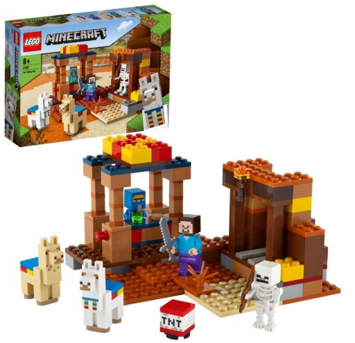 Zdjęcie oferty: LEGO Minecraft 21167 Minecraft Punkt handlowy