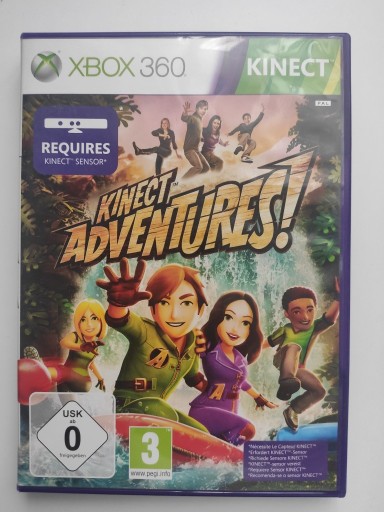 Zdjęcie oferty: Kinect Adventures XBOX 360 Dubbing PL Pudełkowa