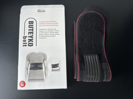 Zdjęcie oferty: Pas Butejki do nauki przeponowego oddychania