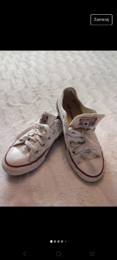 Zdjęcie oferty: Converse buty trampki dziewczęce 31 * 20,5 cm