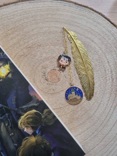 Zdjęcie oferty: Zakładka do książki harry potter metalowa