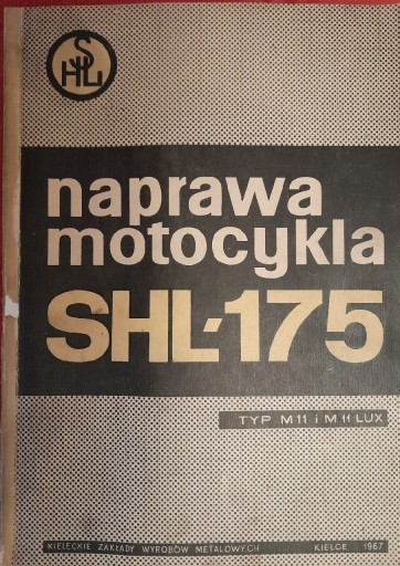 Zdjęcie oferty: Motocykl SHL175 M11 M11Lux NAPRAWA motocykla