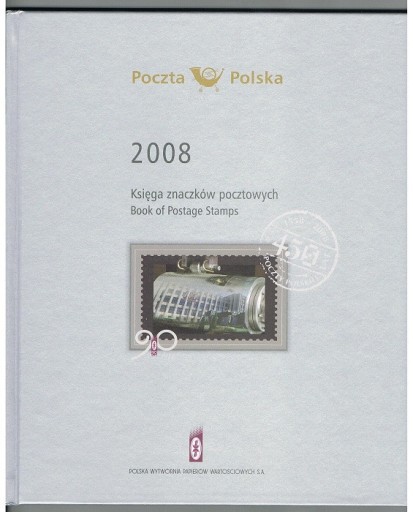 Zdjęcie oferty: Księga polskich znaczków rocznik 2008, zn. czyste